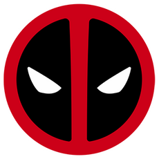 Deadpool Heart Hands - Sticker Mania