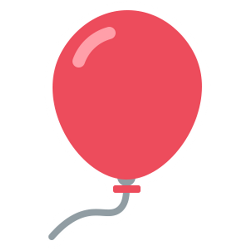 here is a Red Ballon Sticker from the Noob Pack collection for sticker mania