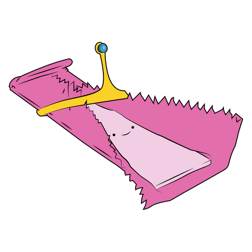 Adventure Time Princess Bubblegum Stick Sticker