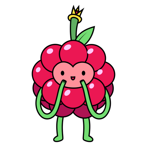 Adventure Time Wildberry Princess Smile Sticker