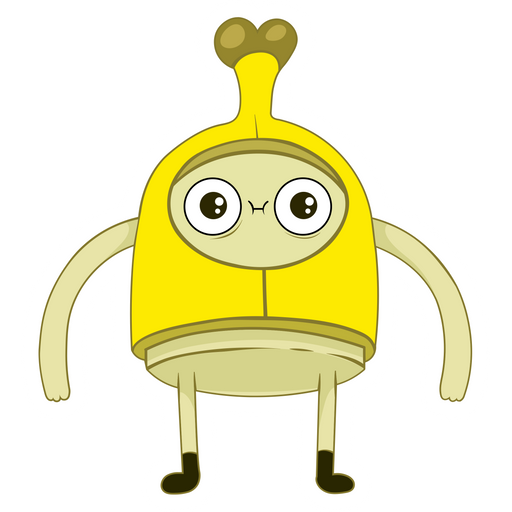 here is a Adventure Time Banana Man Sticker from the Adventure Time collection for sticker mania