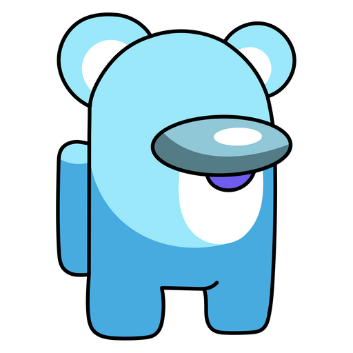 here is a Among US BT21 Koya Character Sticker from the Among Us collection for sticker mania