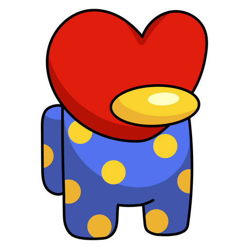here is a Among Us BTS BT21 Tata Sticker from the Among Us collection for sticker mania