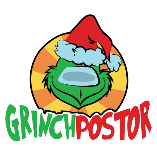 here is a Among Us Grinchpostor Sticker from the Among Us collection for sticker mania