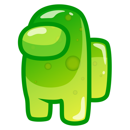 here is a Among Us Jelly Character Sticker from the Among Us collection for sticker mania