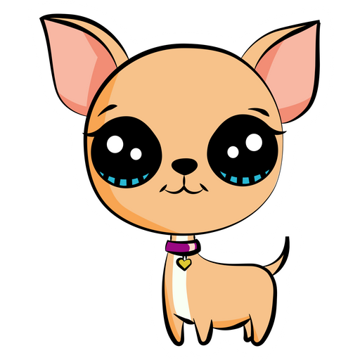 here is a Cute Chihuahua Sticker from the Animals collection for sticker mania