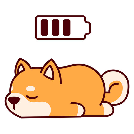 here is a Dog Booster Charge Sticker from the Animals collection for sticker mania