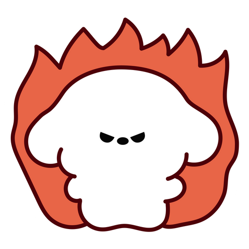 here is a Dog Intense Anger Sticker from the Animals collection for sticker mania