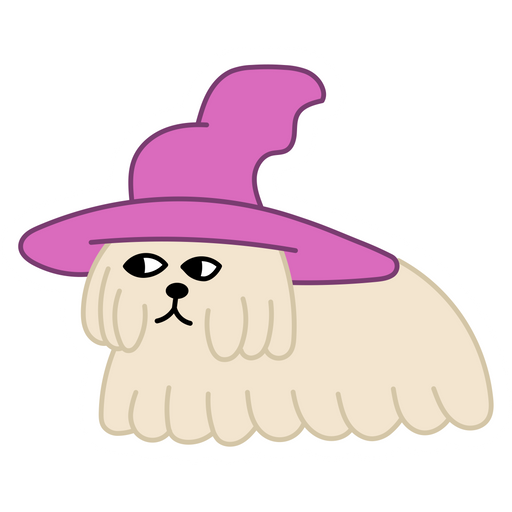 here is a Dog Magician Sticker from the Animals collection for sticker mania