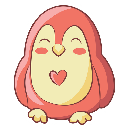 here is a Happy Red Bird Sticker from the Animals collection for sticker mania