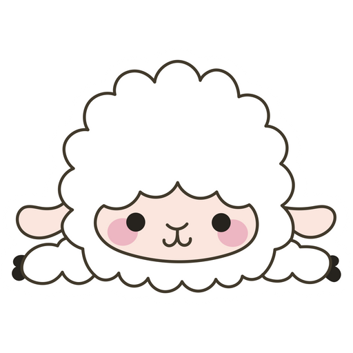 here is a Sheep Gymnastics Sticker from the Animals collection for sticker mania