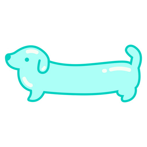 Soap Bubble Dachshund Dog Sticker