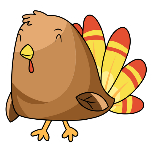 here is a Turkey Sticker from the Animals collection for sticker mania