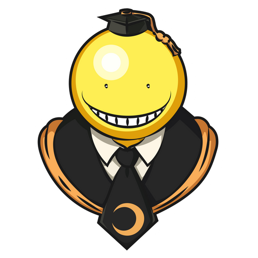 here is a Assassination Classroom Korosensei Sticker from the Anime collection for sticker mania