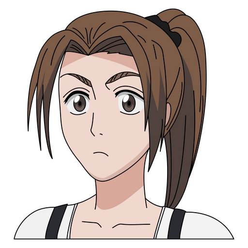 here is a Bleach Mizuho Asano Sticker from the Anime collection for sticker mania