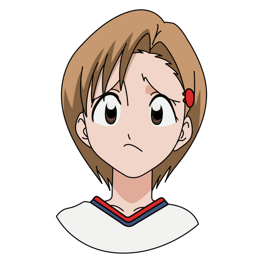 here is a Bleach Yuzu Kurosaki Huh Sticker from the Anime collection for sticker mania