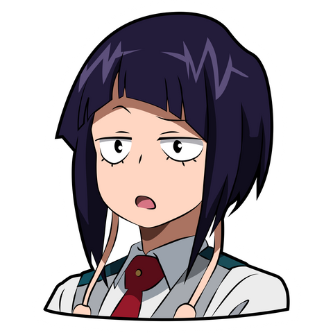 My Hero Academia Shocked Kyoka Jiro Sticker - Sticker Mania