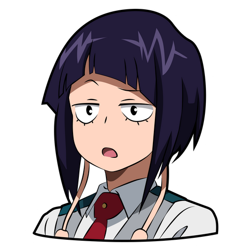 here is a My Hero Academia Shocked Kyoka Jiro Sticker from the My Hero Academia collection for sticker mania