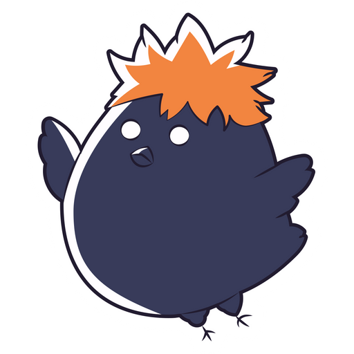 Haikyuu! Shoyo Hinata Crow Sticker