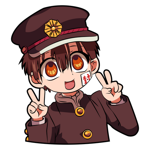 here is a Hanako-Kun Hanako Sticker from the Anime collection for sticker mania