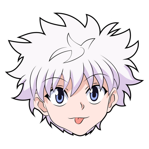 here is a Hunter X Hunter Killua Zoldyck Sticker from the Anime collection for sticker mania