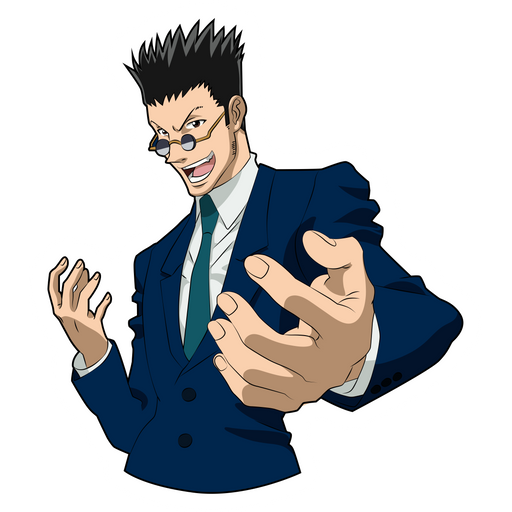 here is a Hunter x Hunter Leorio Paradinight Sticker from the Anime collection for sticker mania
