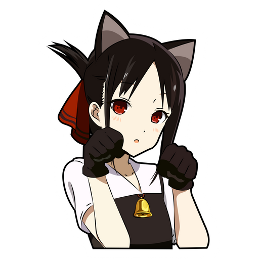 Kaguya-sama Kaguya Shinomiya Cat Sticker