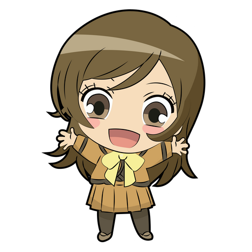 here is a Kamisama Kiss Happy Nanami Momozono Sticker from the Anime collection for sticker mania