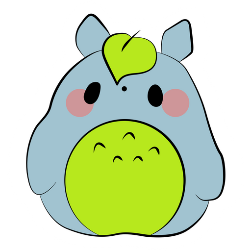 My Neighbor Totoro Chu Totoro Sticker