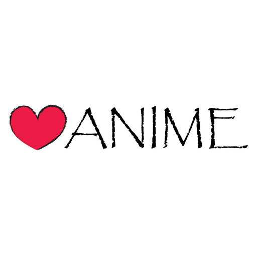 Love Anime Sticker