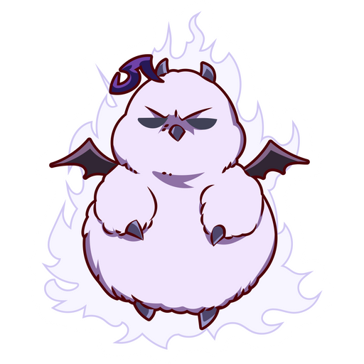 here is a Mairimashita Naberius Kalego Transformation Sticker from the Anime collection for sticker mania