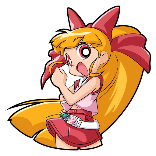 Powerpuff Girls Z Momoko Sticker