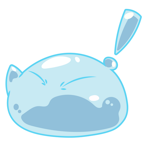 here is a Rimuru Tempest Slime Form Sticker from the Anime collection for sticker mania