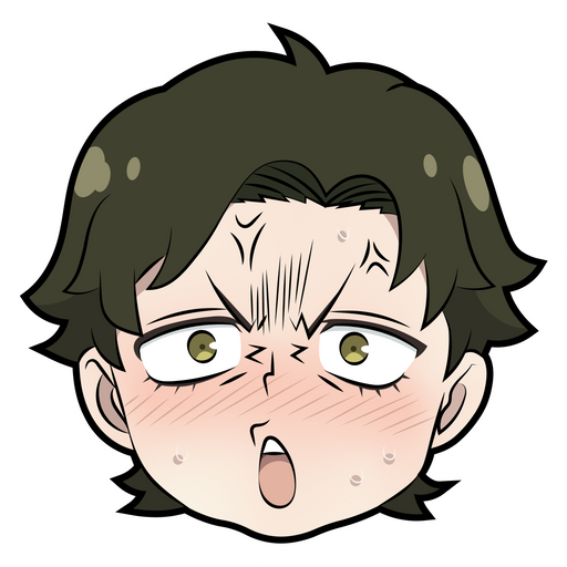 here is a Spy x Family Damian Desmond Disturbed Sticker from the Anime collection for sticker mania