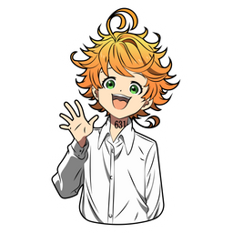 The Promised Neverland Emma Sticker - Sticker Mania