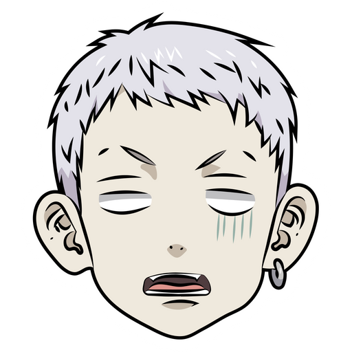here is a Tokyo Revengers Takashi Mitsuya Sticker from the Anime collection for sticker mania