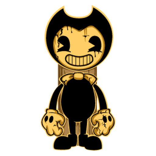 here is a Full Length Bendy from the Bendy and the Ink Machine collection for sticker mania