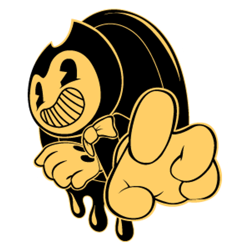 here is a Bendy Inky Tunnel from the Bendy and the Ink Machine collection for sticker mania