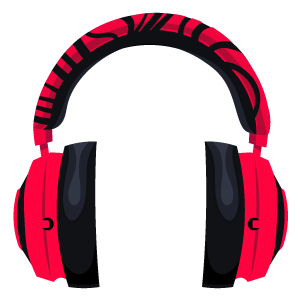 cool and cute PewDiePie Headphones for stickermania