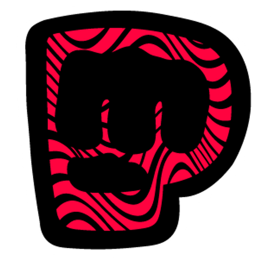 here is a PewDiePie Red Logo from the Youtubers collection for sticker mania