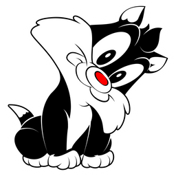 Baby Sylvester Sticker - Sticker Mania