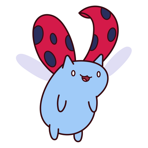 here is a Bravest Warriors Catbug Sticker from the Cartoons collection for sticker mania