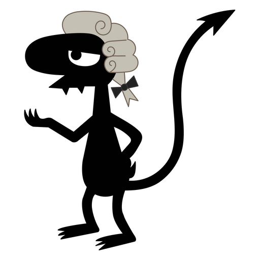 here is a Disenchantment Luci in a Wig Sticker from the Cartoons collection for sticker mania