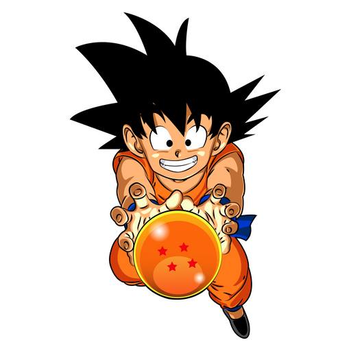 Dragon Ball Goku Sticker - Sticker Mania