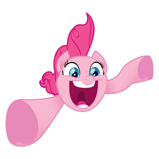 My Little Pony Pinkie Pie Falls Sticker