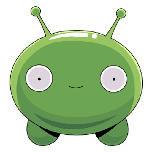 here is a Final Space Mooncake from the Cartoons collection for sticker mania