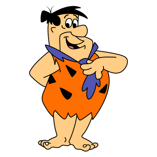 here is a The Flintstones Fred Flintstone Sticker from the Cartoons collection for sticker mania