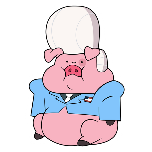 here is a Gravity Falls Gideon Waddles Sticker from the Gravity Falls collection for sticker mania