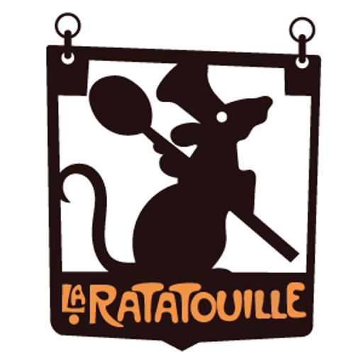 here is a La Ratatouille Bistro from the Disney Cartoons collection for sticker mania
