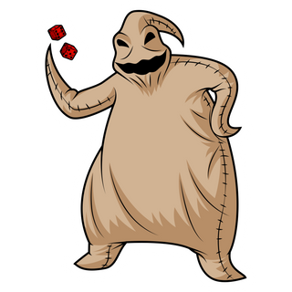 The Nightmare Before Christmas Oogie Boogie Sticker - Sticker Mania